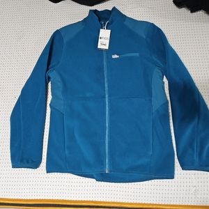 Figs on Shift Performance Fleece, M, Turquoise